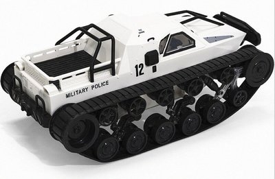 JHS（（金和勝 玩具））白色 G2061 高速飄移坦克 遙控戰車 B4152 免運費