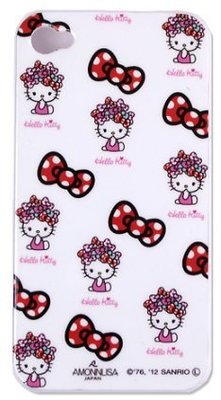 GIFT41 土城店 Hello Kitty凱蒂貓 AMONNLISA iPhone 4S 4901610403709