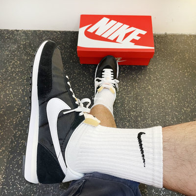 現貨 iShoes正品 Nike Waffle Trainer 2 男鞋 黑 白 復古 休閒鞋 DH1349-001