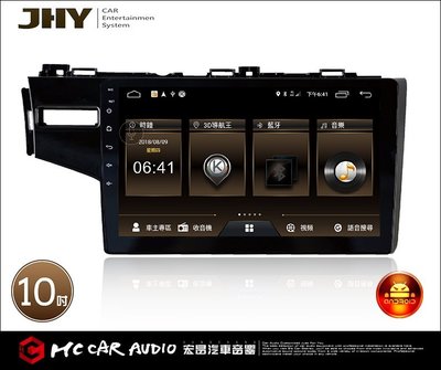 【宏昌汽車音響】JHY MS6  PRO系列 安卓 HONDA/10吋 / 2015~ NEW FIT專用機  H465