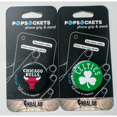 #新款 爆款 現貨秒發PopSockets×NBA 泡泡騷 美國時尚 多功能 手機支架 指環扣 Chicago Bulls芝加哥公牛/Bost