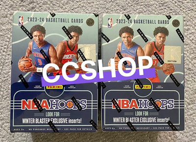 【CCSHOP】現貨❄️冬季雪花版23-24 Hoops Winter Holiday Blaster NBA球員卡盒一盒平均一盒有一張簽名或球衣