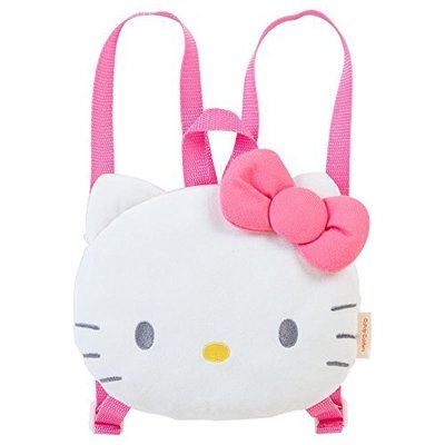 【棠貨鋪】日本 Sanrio 三麗鷗 Hello kitty 大頭造型 迷你絨毛可愛兒童後背包