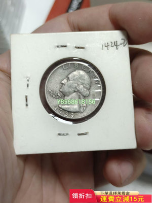 美國銀幣華盛頓實物拍攝313 錢幣 銀幣 紀念幣【明月軒】
