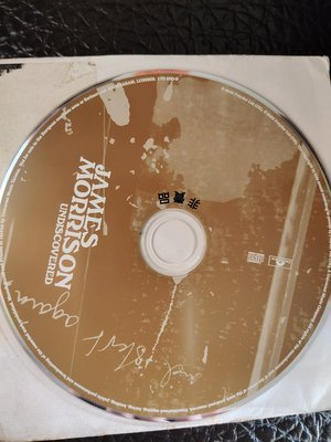 二手宣傳裸片CD~JAMES MORRISON 詹姆斯墨里森 UNDISCOVERED 未知數,保存良好有細紋不影響音質