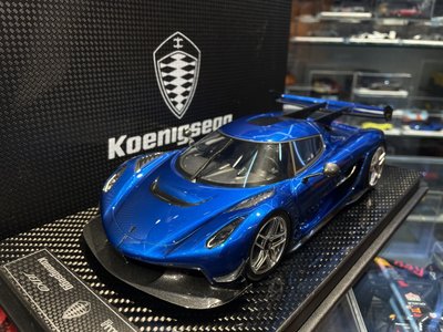 吉華@ 1/18 FrontiArt Koenigsegg JESKO Imperial Blue (Metallic)