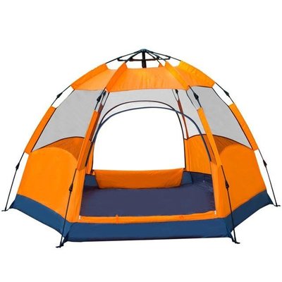 帳篷戶外折疊全自動速開成人防雨露營裝備全套兒童室內~低價