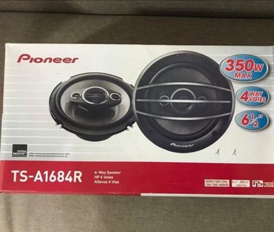 現貨全新 先鋒 PIONEER TS-A1684R 6.5吋4音路同軸喇叭