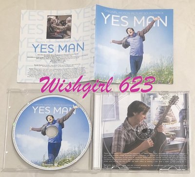 金凱瑞 作品：『Yes Man 沒問題先生』電影原聲帶CD (絕版)~乜都得先生、楚門的世界、ost