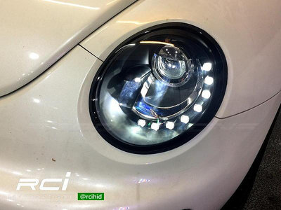 RC HID LED專賣 遠近版本 福斯 VW BEETLE 1998-2005年 類12年後式樣 大燈組