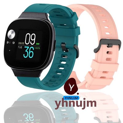 ASUS 華碩 VivoWatch SE 智慧手錶 (HC-A04A) 智慧手錶 錶帶 硅膠錶帶 透氣 舒適 矽膠錶帶