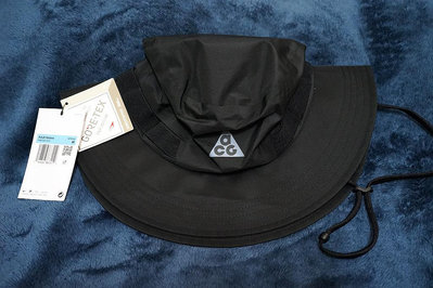 [售] 全新 NIKE ACG GORE-TEX INFINIUM™ 漁夫帽 FB6530-010 (M、S) (黑)