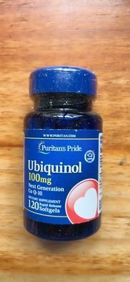美國Puritan加強型泛醇 還原型輔酶Q10 Ubiquinol 100mg 120粒