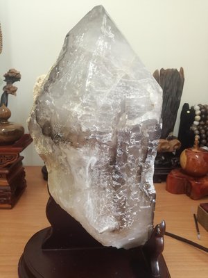 巴西鱷魚骨幹水晶 靈修輔助 鎮宅開運 重12公斤 值得收藏