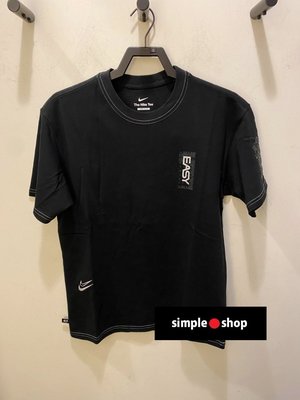 【Simple Shop】NIKE KD Premium 變形蟲 運動短袖 籃球短袖 黑色 男款 DQ1878-010