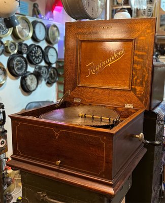 1900s 美國 Regina 古董音樂盒 可分期零利率