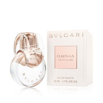 HUAHUA香水美妝 Bvlgari Omnia Crystalline 寶格麗 晶澈 白水晶 女性淡香水 50ML 新包裝