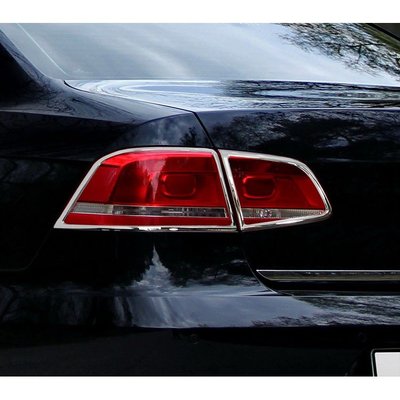 【JR佳睿精品】2011-2015 VW 福斯 Passat B7 鍍鉻 後燈框 尾燈框 改裝 配件 電鍍 台灣製