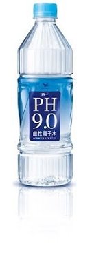 【小吉食品】現貨6箱1980-統一PH9.0鹼性離子水，可跟台鹽海洋鹼性離子水、H2O純水、麥飯石礦泉水同購