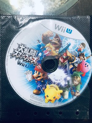 WiiU 任天堂明星大亂鬥 Wii U純日版 二手品經典不敗款~ 任天堂明星大亂鬥 ~狀況極新，保證正版