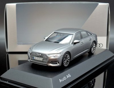 【M.A.S.H】[現貨瘋狂價] 原廠 i Scale 1/43 Audi A6 C8 limousine 2018 灰