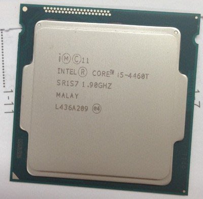 【含稅】Intel Core i5-4460T 1.9G 1150 四核四線 35W 正式散片CPU一年保內建HD