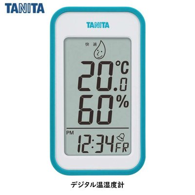 King Day【日本原裝】TANITA 電子數字時鐘溫濕度計 TT-559