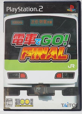 PS2 電車 GO FINAL【原版實體光碟 】日版