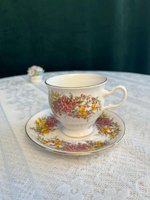 英國ROYAL KENT皇家肯特骨瓷咖啡杯套裝！