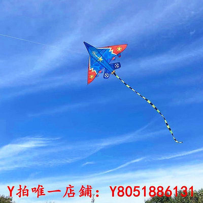 風箏濰坊新款飛機風箏兒童風箏線輪套裝微風易飛兒童成人新款飛機風箏