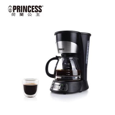 可刷卡/附發票/現貨【簡單生活館】荷蘭公主Princess 預約式美式咖啡機 4cup 242123