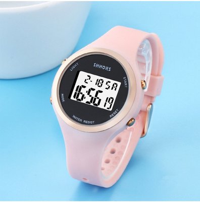 兒童手錶 防水夜光錶 運動電子錶 果凍手錶 LED顯示手錶 學生手錶 情侶手錶 SH夜光果凍