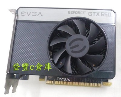 【登豐e倉庫】 EVGA 艾維克 GEFORCE GTX650 DDR5 1GB PCI-E 顯卡