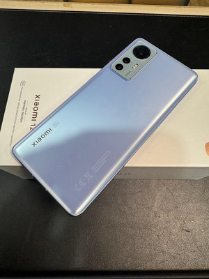 奇機通訊(楠梓店)售二手-小米 Xiaomi 12 512GB 藍色 6.28 吋微曲面螢幕 店家保固一個月