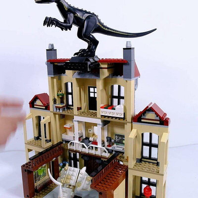 極致優品 LEGO樂高75930侏羅紀世界 暴虐龍襲擊洛克伍德莊園拼裝積木玩具男 LG876