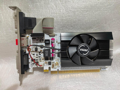 【電腦零件補給站】MSI N730K-2GD5LP/OCV1 GT730 2G DDR5 雪精靈 PCI-e 顯示卡