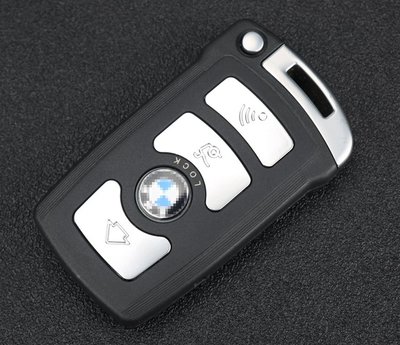 寶馬 BMW 舊款7系 原裝三鍵智能汽車遙控器鑰匙外殼 帶電池蓋款 730i 740i E66 750 760 不含晶片