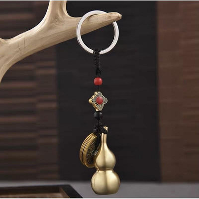 『精選』五帝錢 銅葫蘆 葫蘆吊飾 葫蘆鑰匙圈 純銅 銅製鑰匙圈 心經 算盤 葫蘆