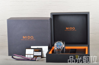 【品光數位】MIDO Ocean Star M0266291104100 GMT 錶徑44mm 機械錶 #124437K