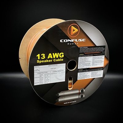 CONFUSE 澳洲品牌 原裝進口 專業線材 喇叭線 電源線 接地線 13 AWG / Speaker Cables