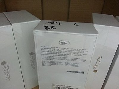 [蘋果先生] iPhone 6 128GB 4.7吋蘋果原廠台灣公司貨  未拆封