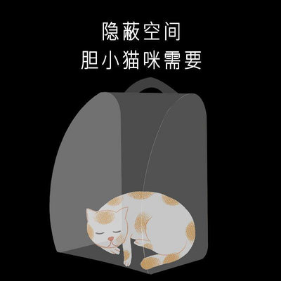 【熱賣精選】ostracod貓背包貓包外出便攜包寵物背包透氣隱蔽貓咪狗