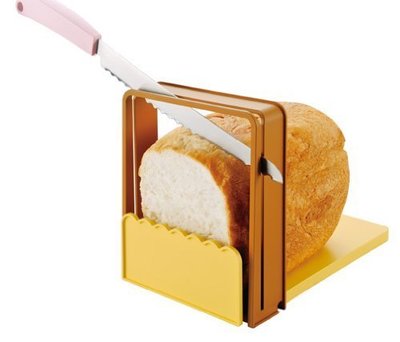 日本製貝印 KAI 麵包吐司切片架5階段調整厚薄度 切割器 製麵包機的好幫手_現貨＊妮可寶貝＊