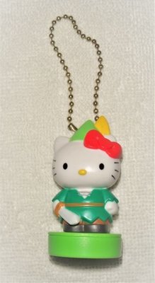 7-11 Hello Kitty 夢幻變裝吊飾印章....彼得潘