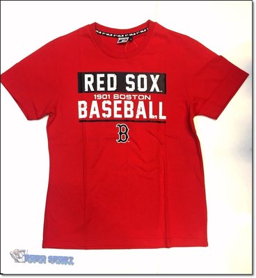 ＊dodo_sport＊MLB 美國職棒大聯盟波士頓紅襪RED SOX BASEBALL印花短袖T恤