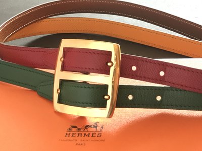 Hermes 全新附盒 70刻 稀有絕版珍藏 皮帶