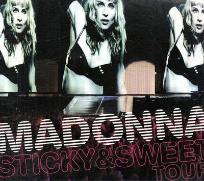 金卡價143 Madonna 瑪丹娜 黏蜜蜜世界巡迴LIVE DVD(CD透光) 再生工場02