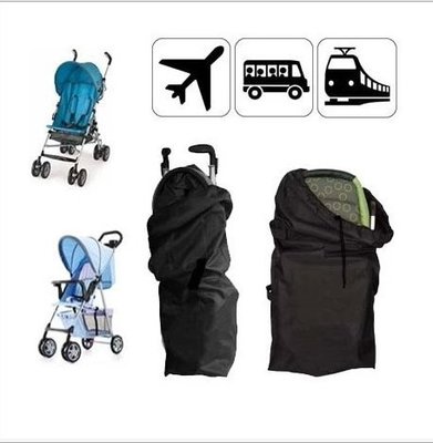 嬰兒推車旅行袋 傘車旅行袋 坐飛機列車汽車 旅遊好幫手 嬰兒車套 娃娃車套【推車旅行收納袋】-NFO