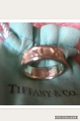 Tiffany &amp; Co 100%真品 925 純銀 羅馬數字 戒指