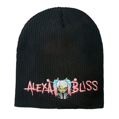 ☆阿Su倉庫☆WWE摔角 Alexa Bliss Little Miss Bliss Knit Hat 最新款毛帽熱賣中
